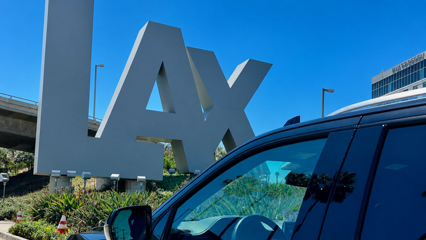 Luxury airport transfer vehicle