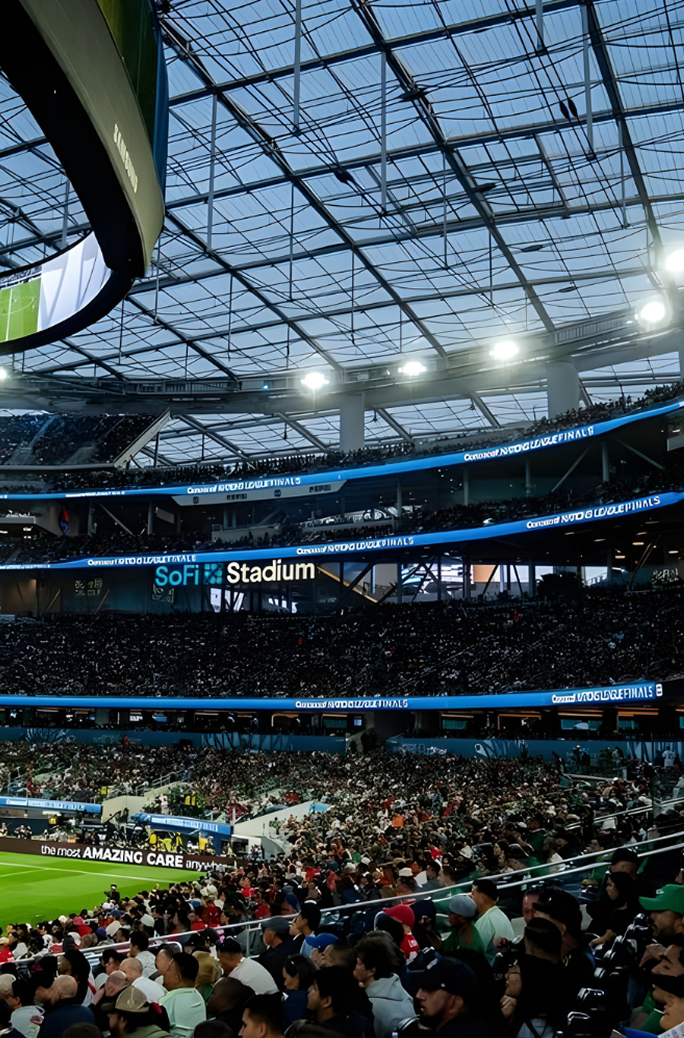 SoFi Stadium crowd