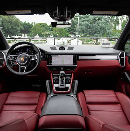 Luxury car interior
